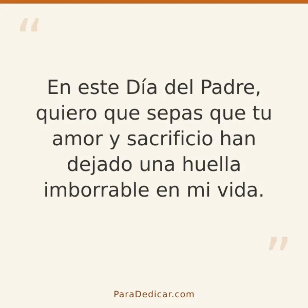 Tarjeta del Día del Padre personalizada